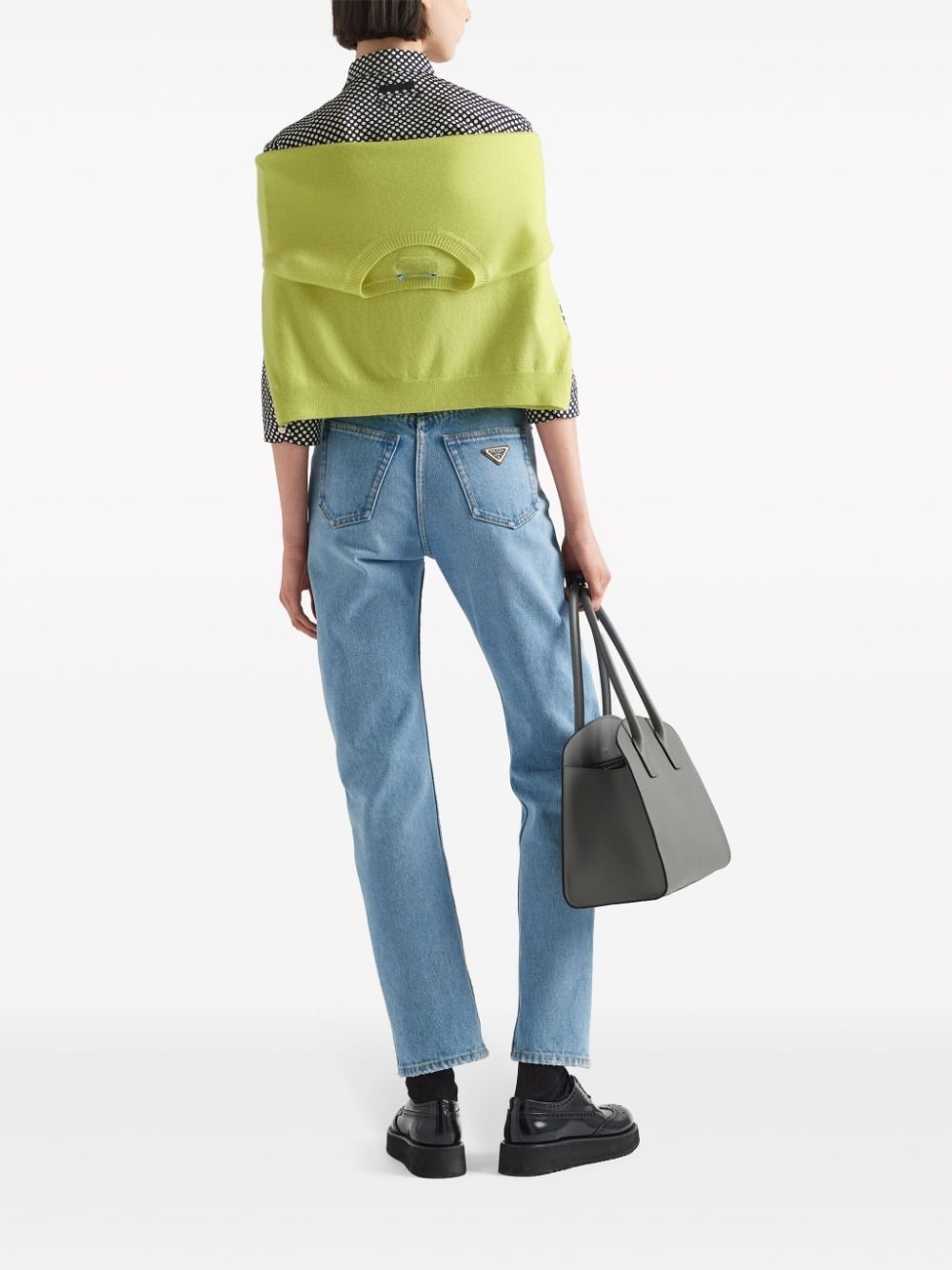 logo-appliquÃ© cashmere jumper - 2