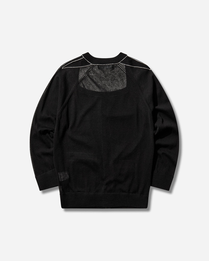 Kiko Kostadinov Women's Kreiner Knit Cardigan Black outlook