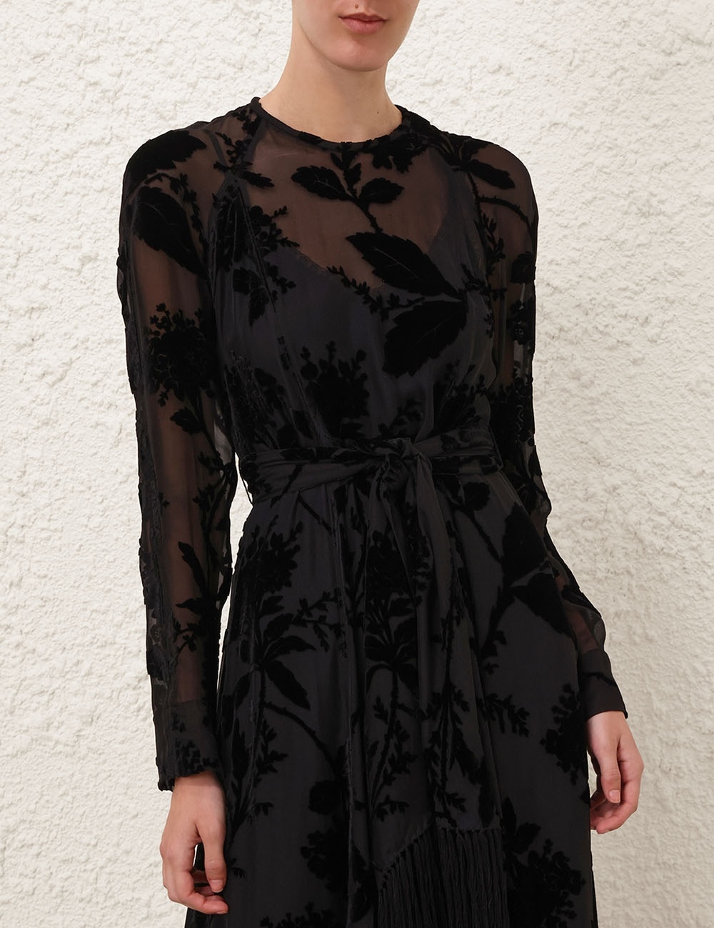 Zimmermann BURNOUT SHEATH DRESS | REVERSIBLE