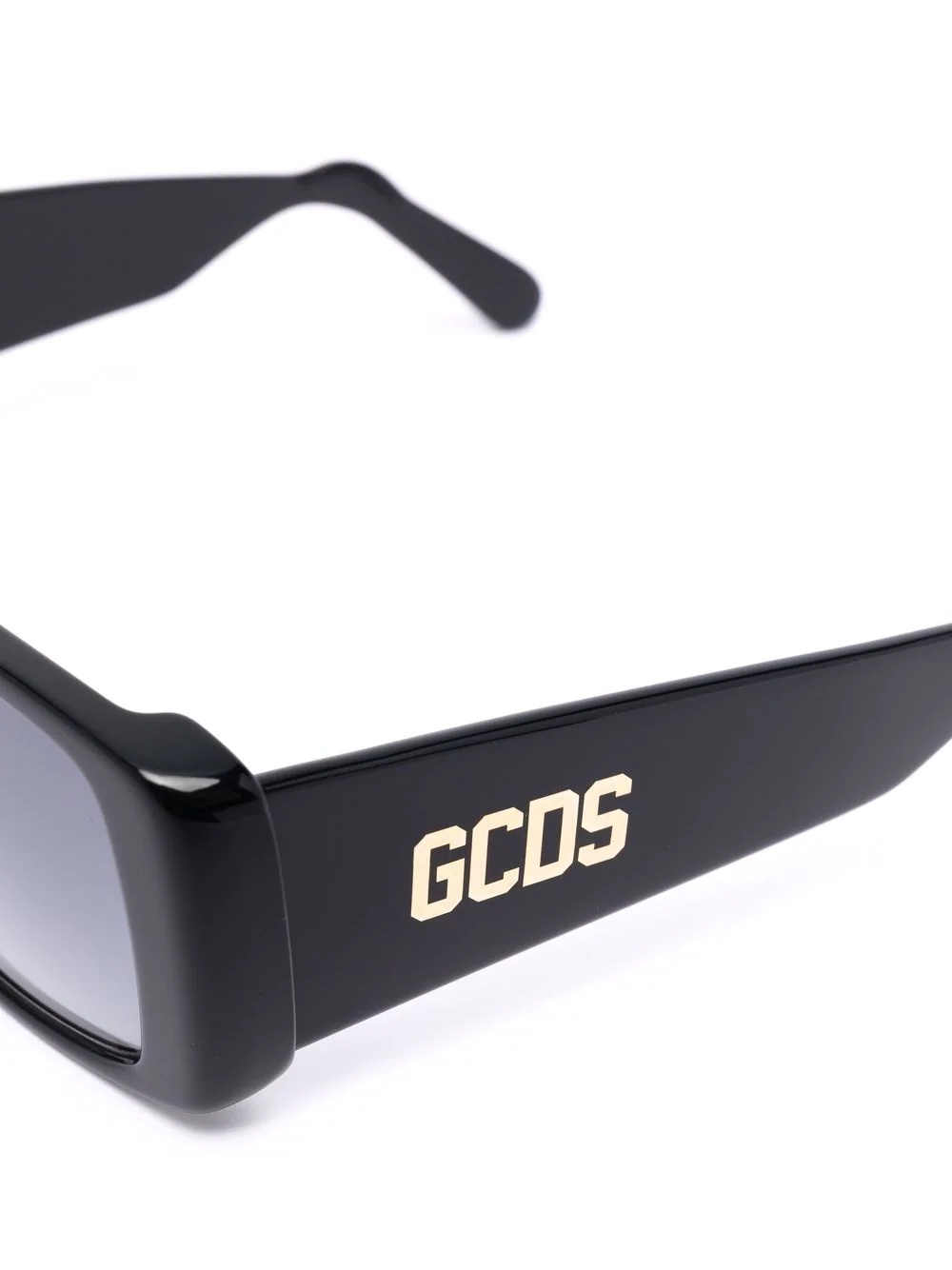 logo-print rectangular frame sunglasses - 3