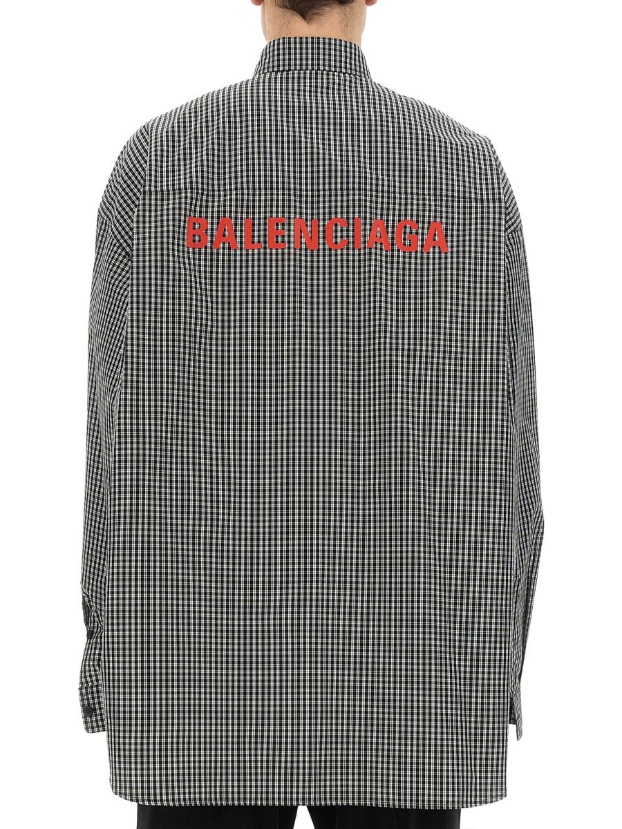 Balenciaga Men Oversize Fit Shirt - 2