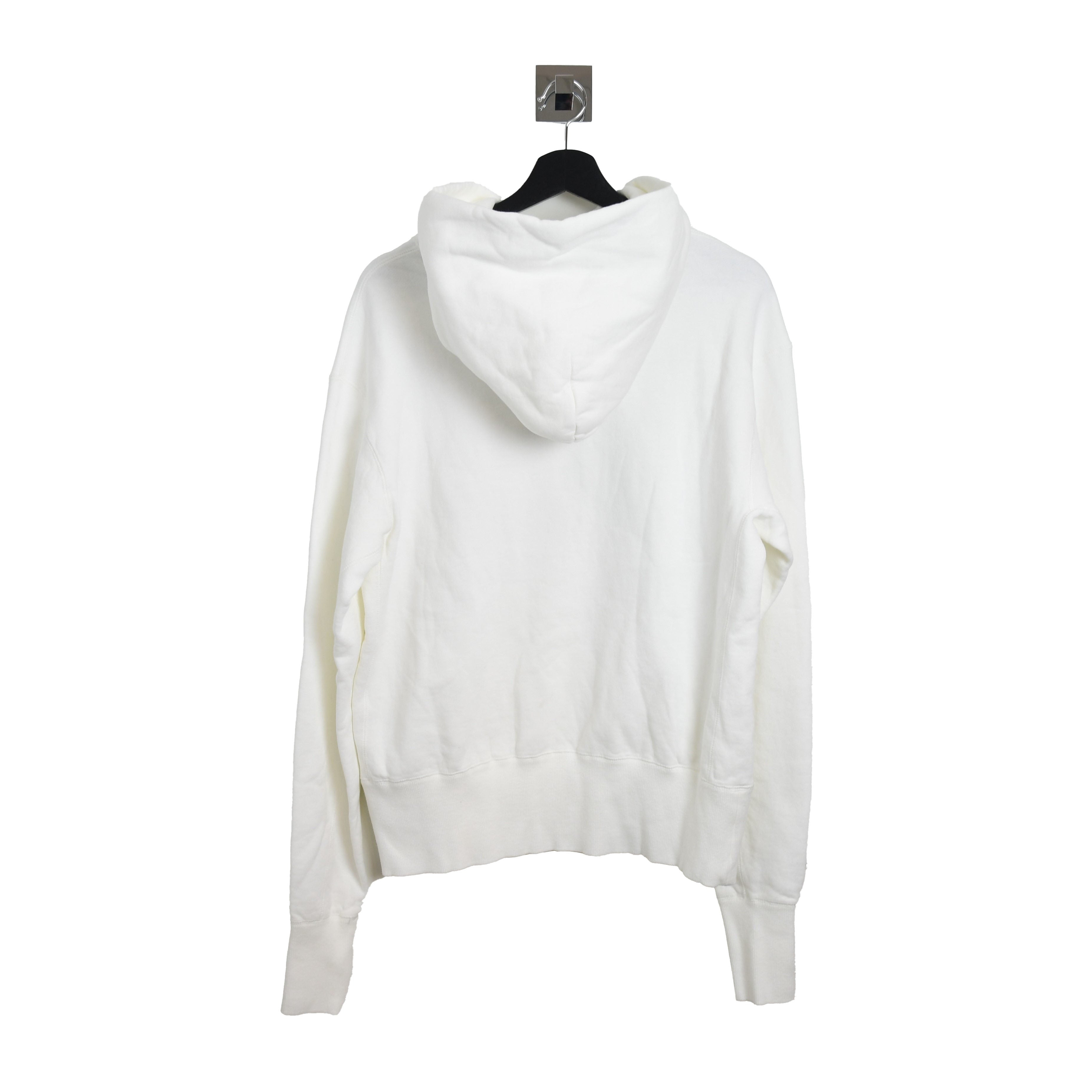 Ambush Checker Short Hoodie White Black - 2