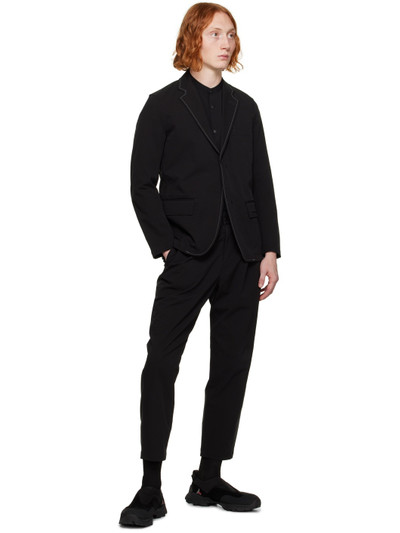and Wander Black Single-Breasted Blazer outlook