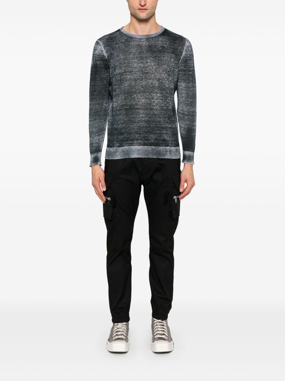 faded sweater - 2