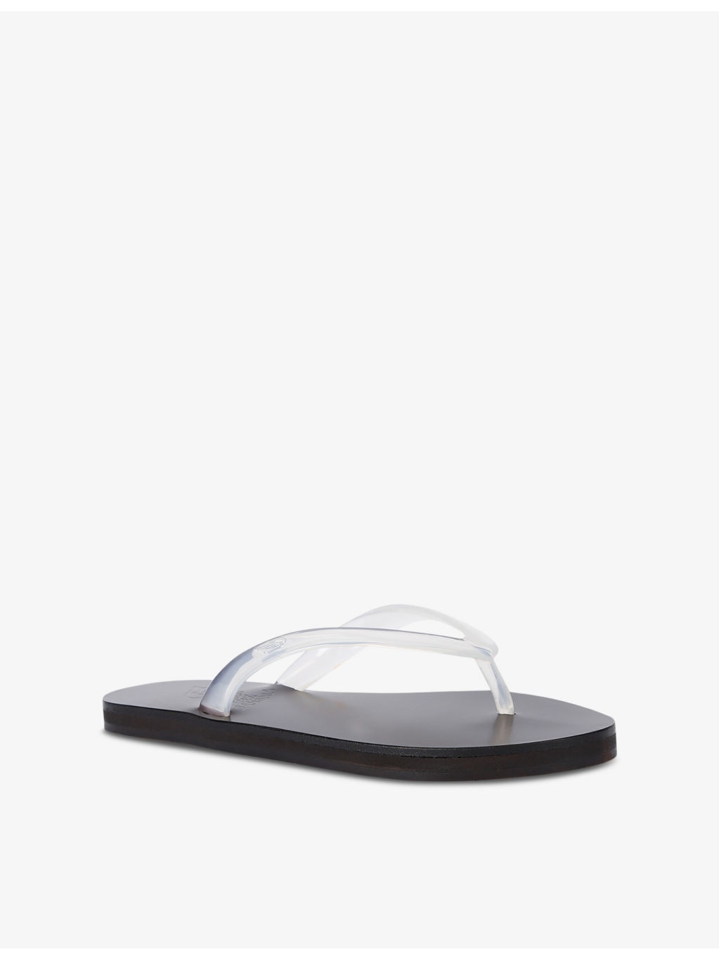 Saionara thong leather and jelly sandals - 3