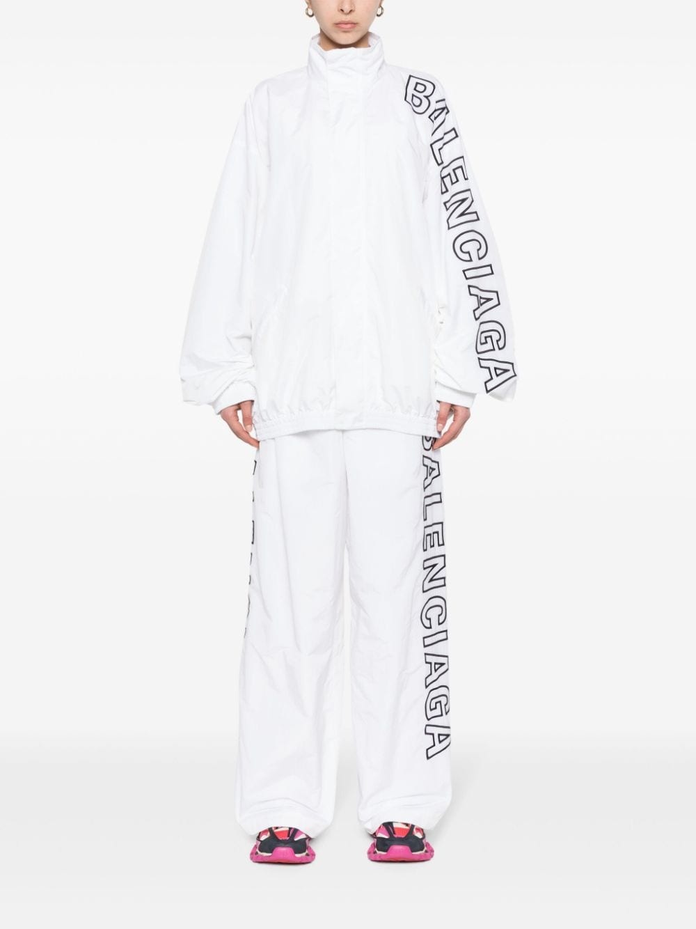 embroidered-logo track pants - 3