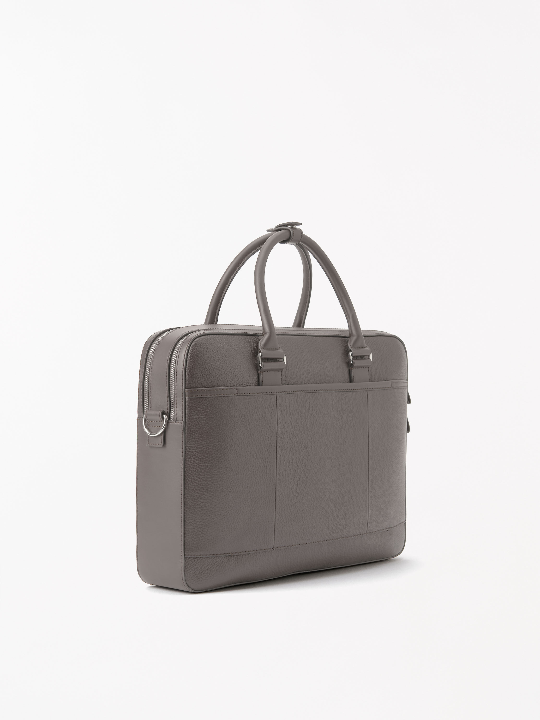 Burin Leather Briefcase - 2