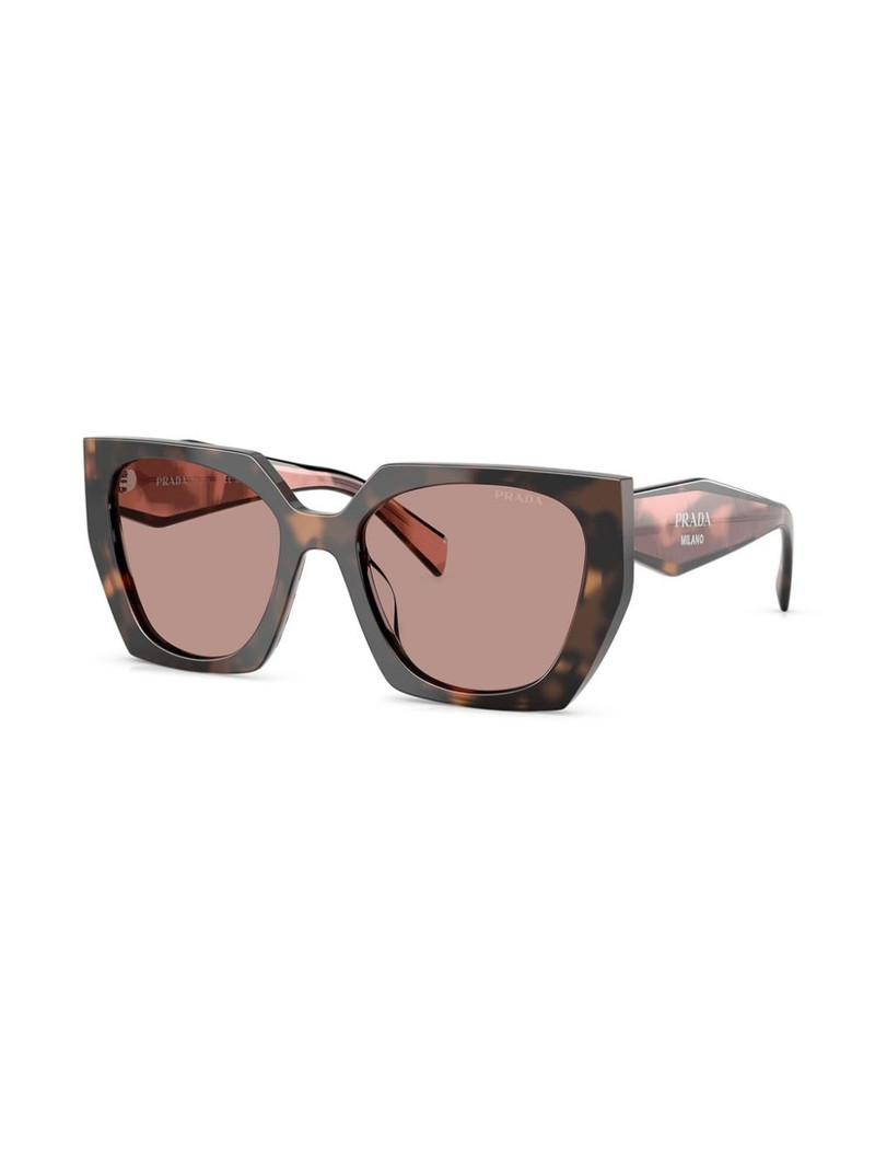 Prada geometric-frame sunglasses outlook