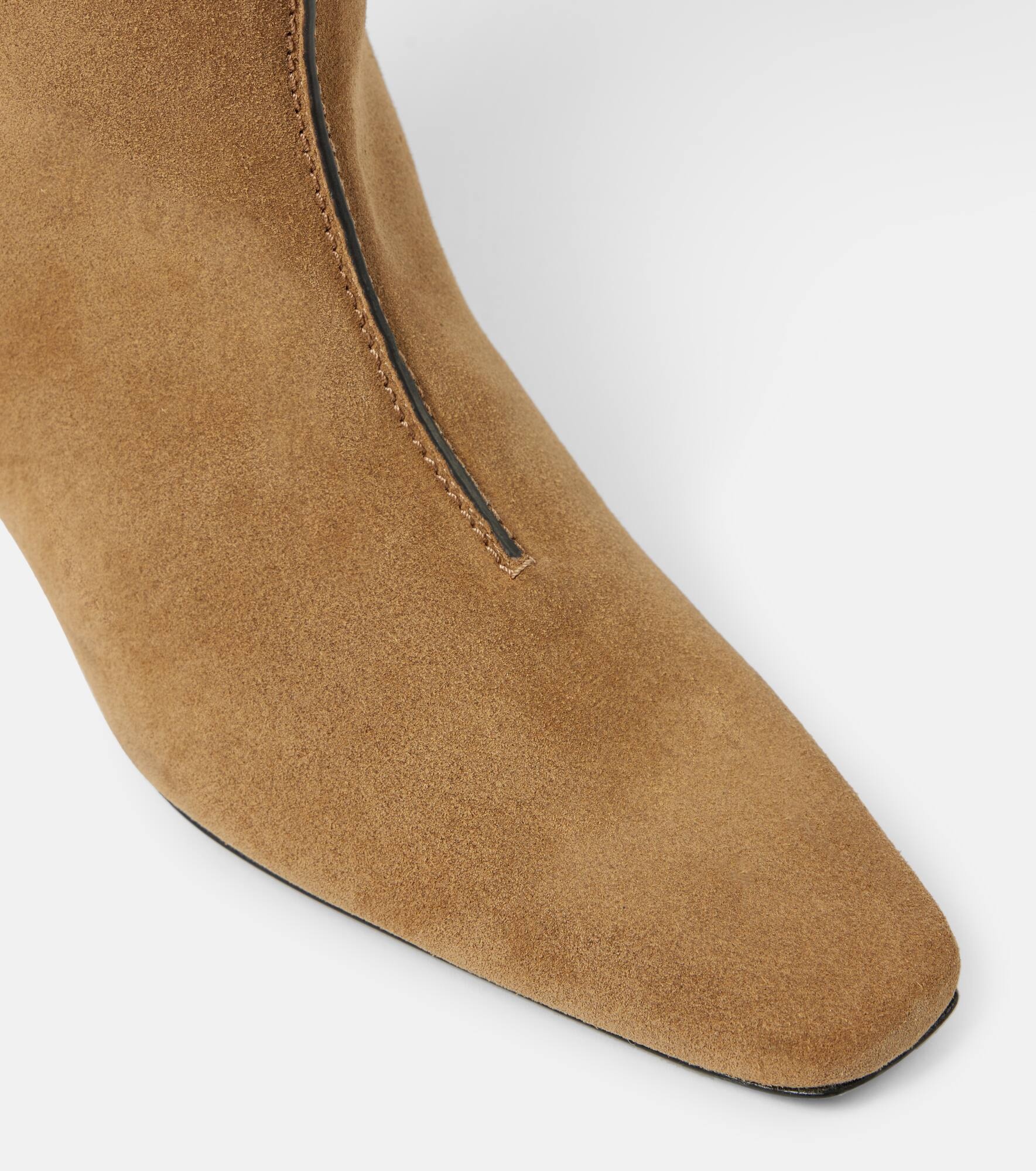 Wide Shaft suede knee-high boots - 6
