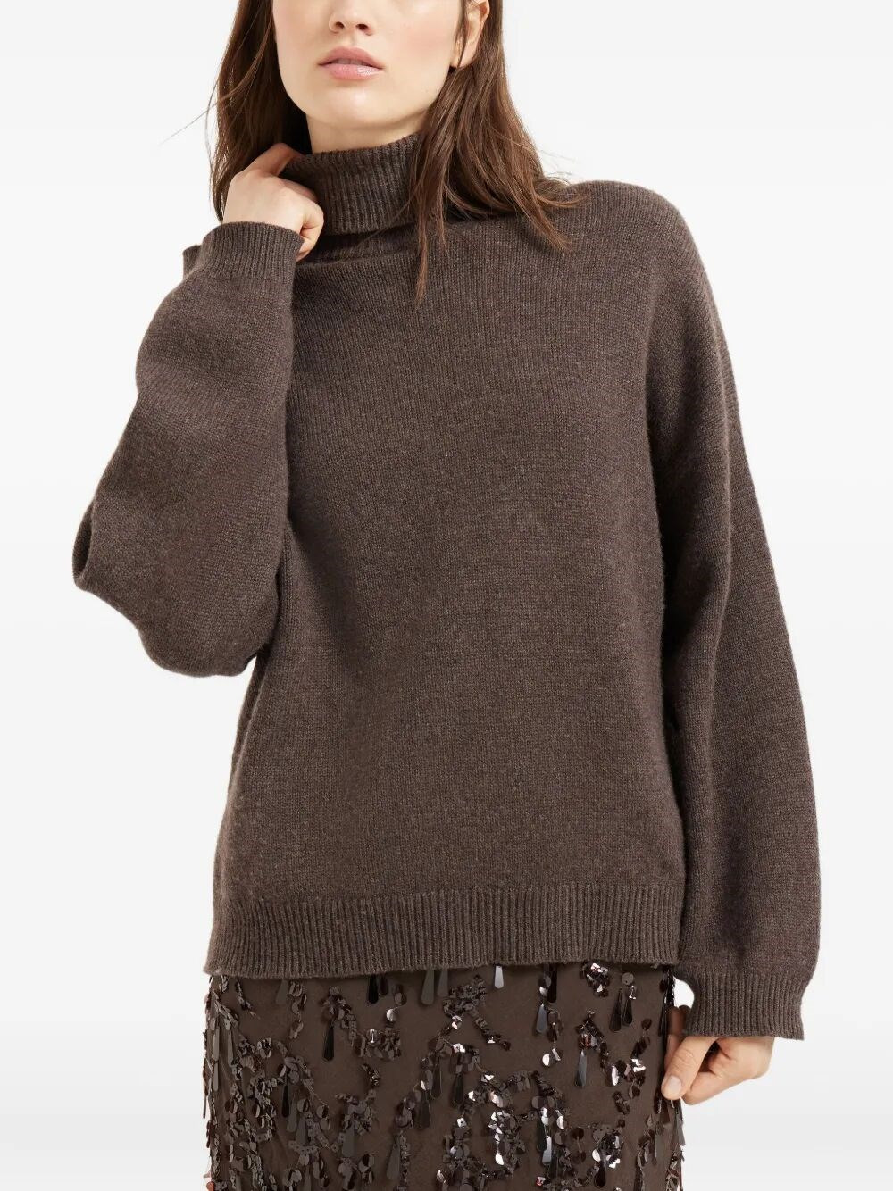 Cashmere Turtle-Neck Sweater - 3