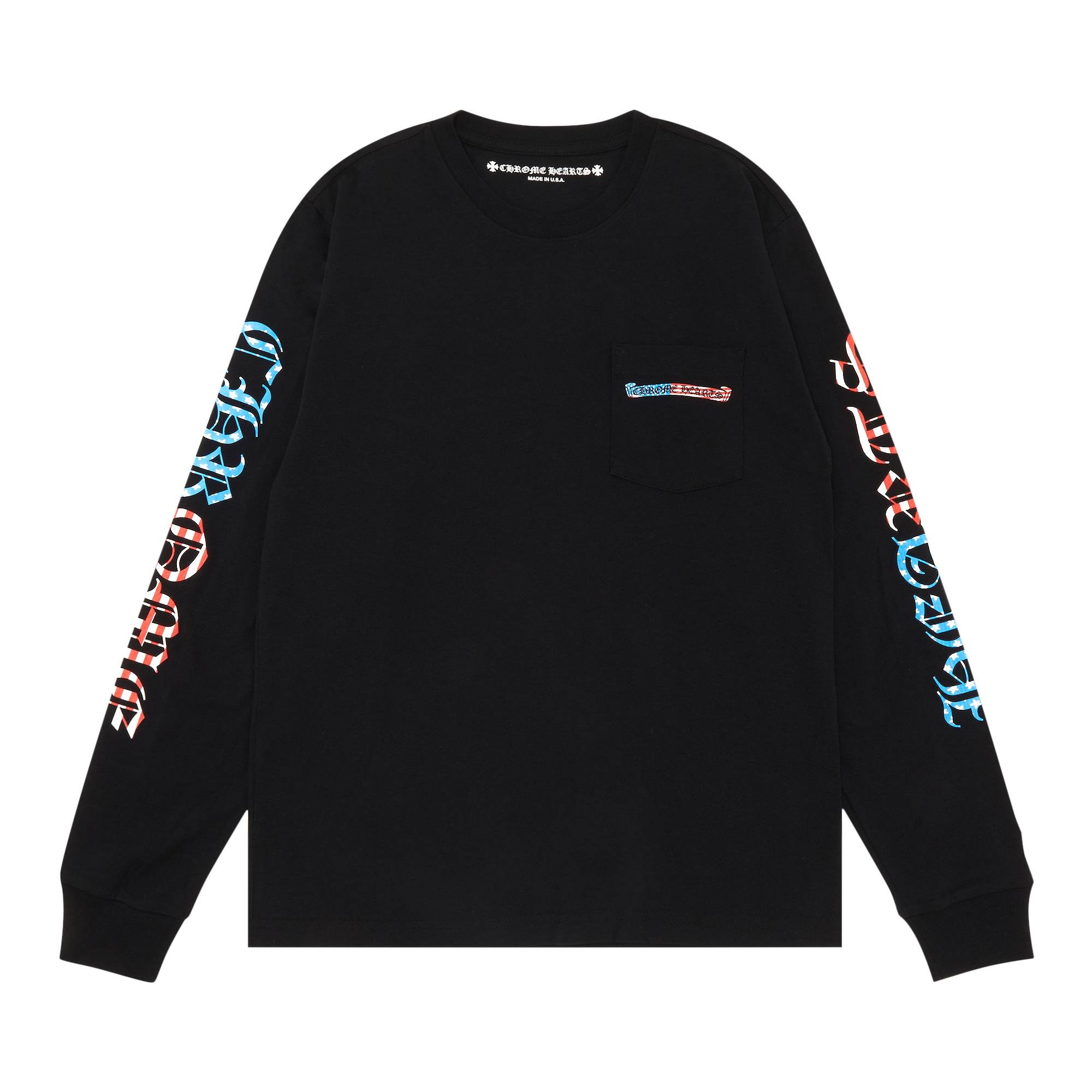 Chrome Hearts x Matty Boy America Long-Sleeve T-Shirt 'Black' - 1