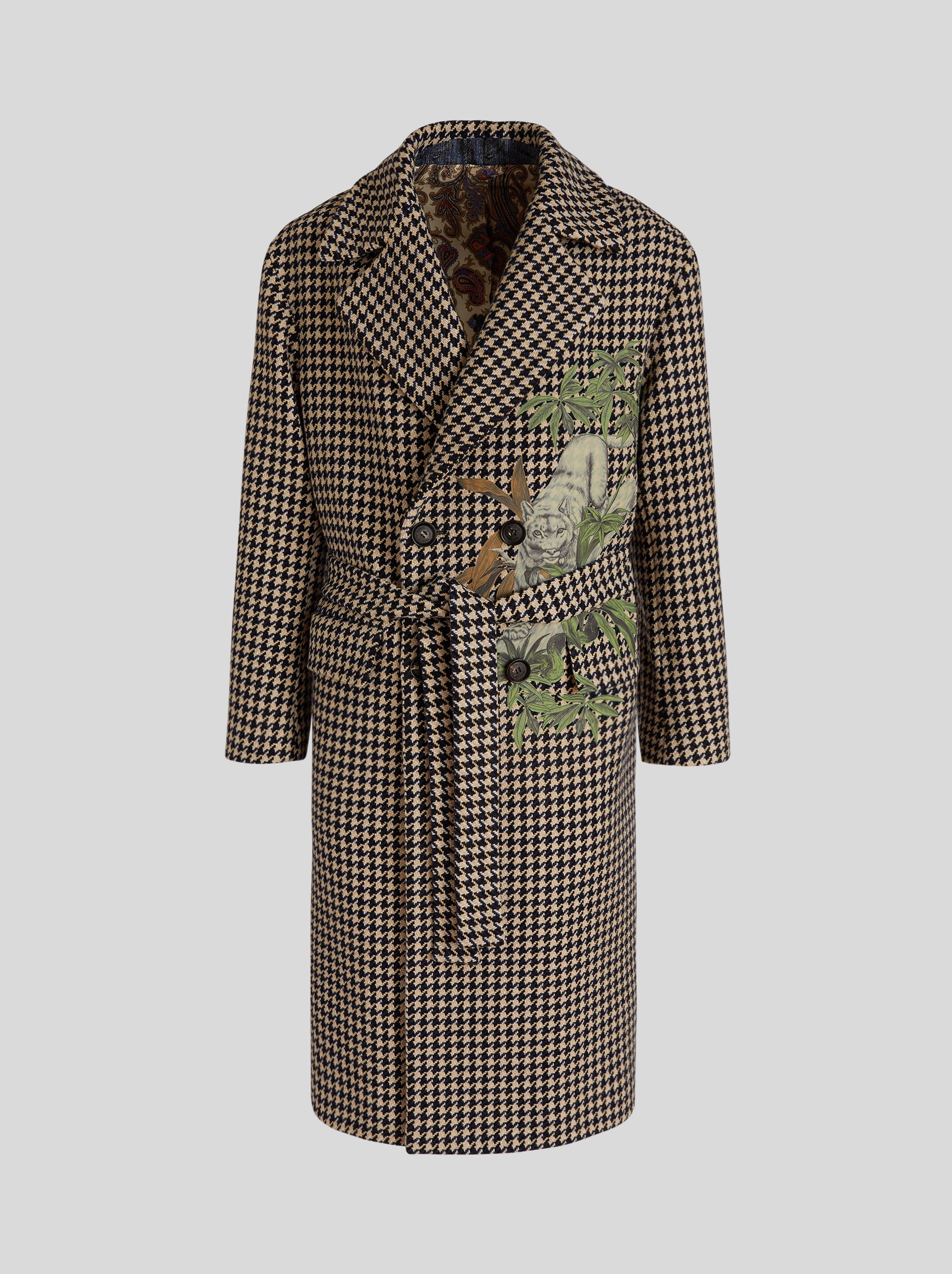 DECONSTRUCTED HOUNDSTOOTH COAT - 1