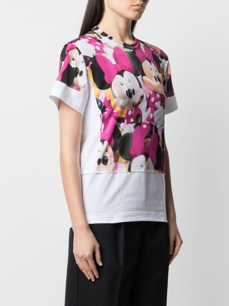 Minnie Mouse print cotton T-shirt - 3