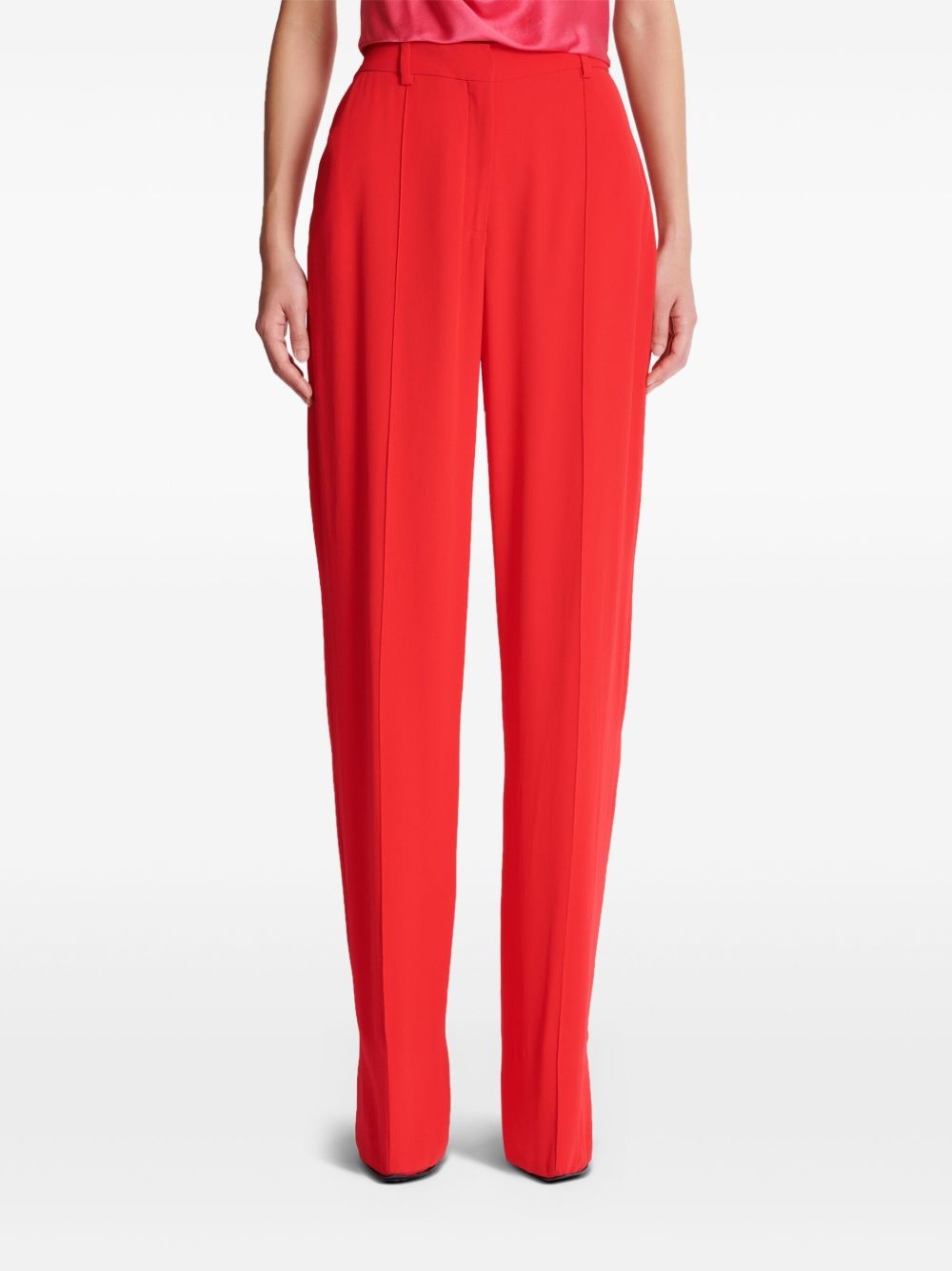 crepe tailored trousers - 5