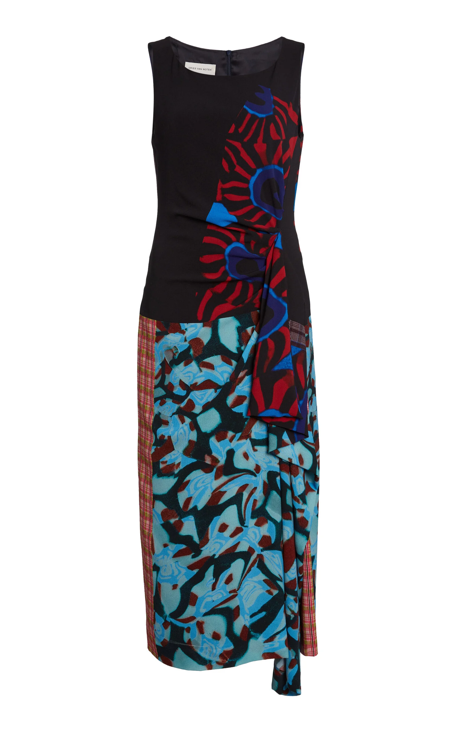Dropps Crepe Midi Dress - 1