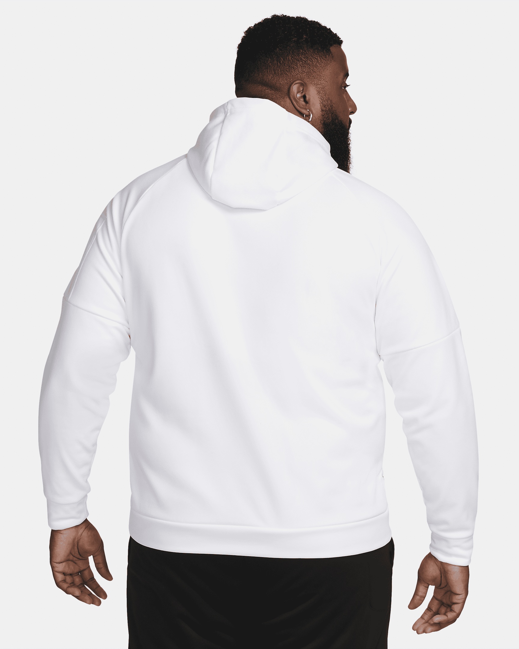 Nike Therma Men's Therma-FIT Hooded Fitness Pullover - 8