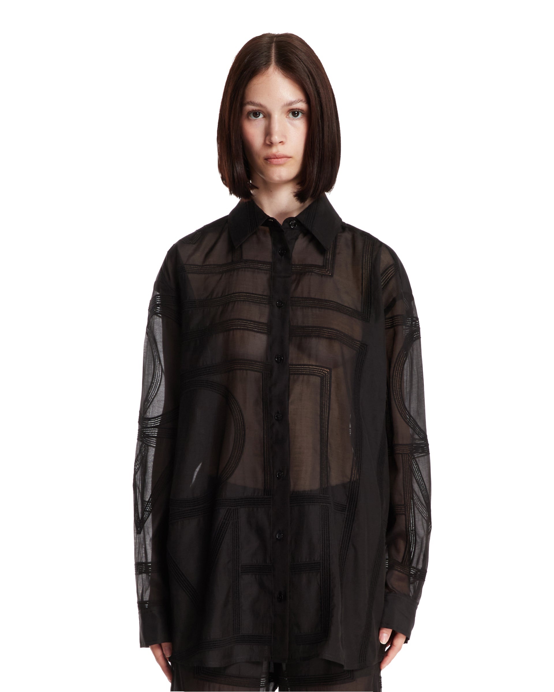Black Monogram Shirt - 1