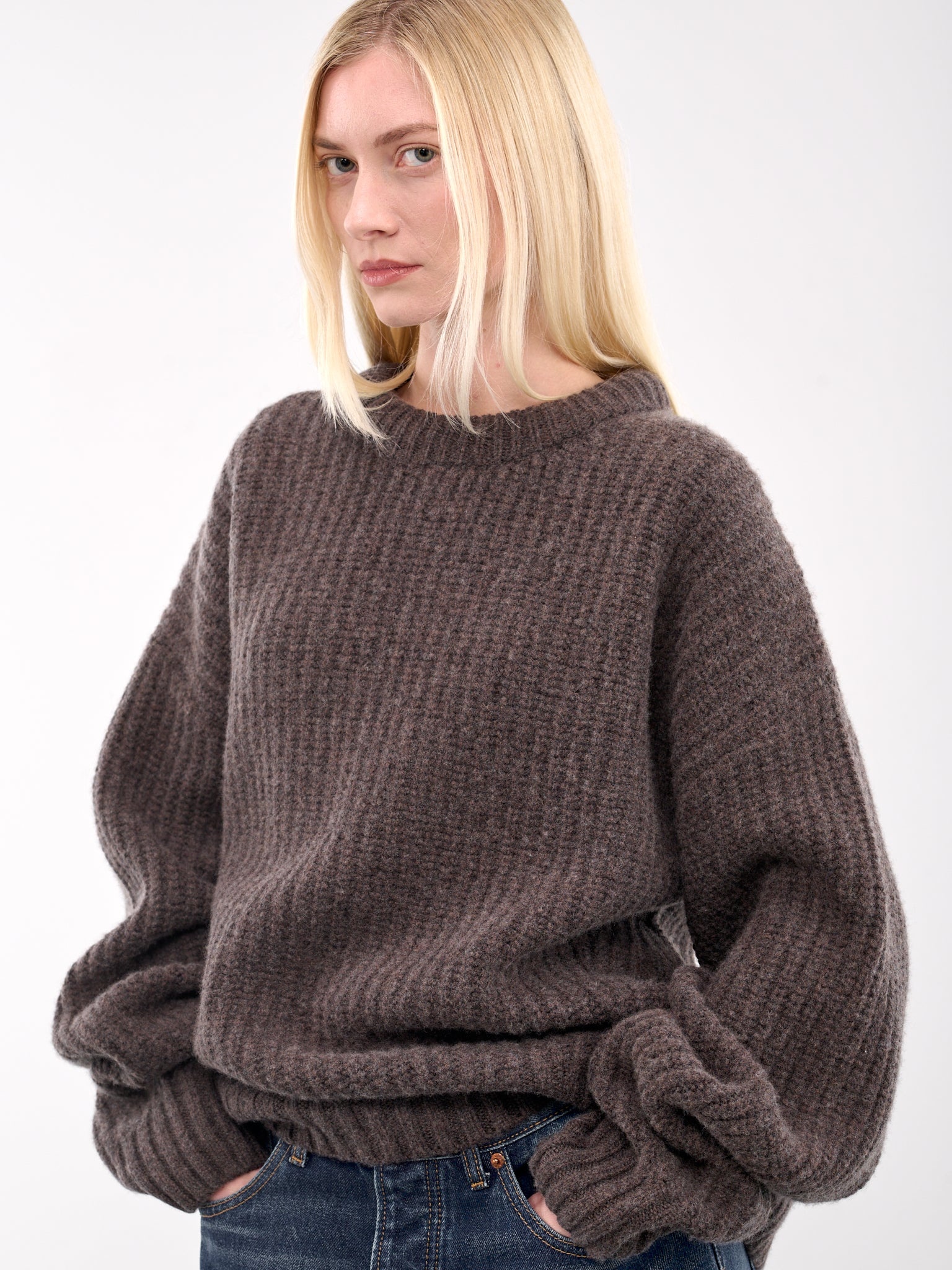 Knit Crewneck Sweater - 5