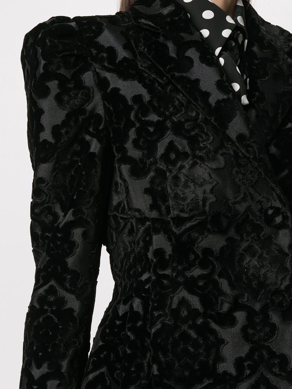 tailored jacquard jacket - 5