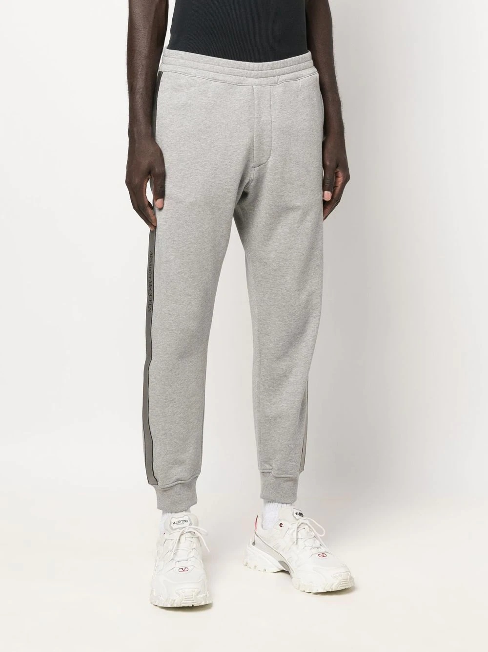 logo-trim track pants - 3