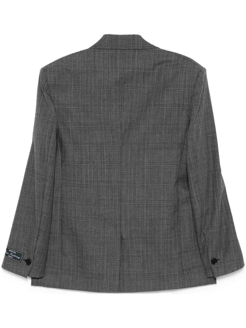 checked blazer - 2