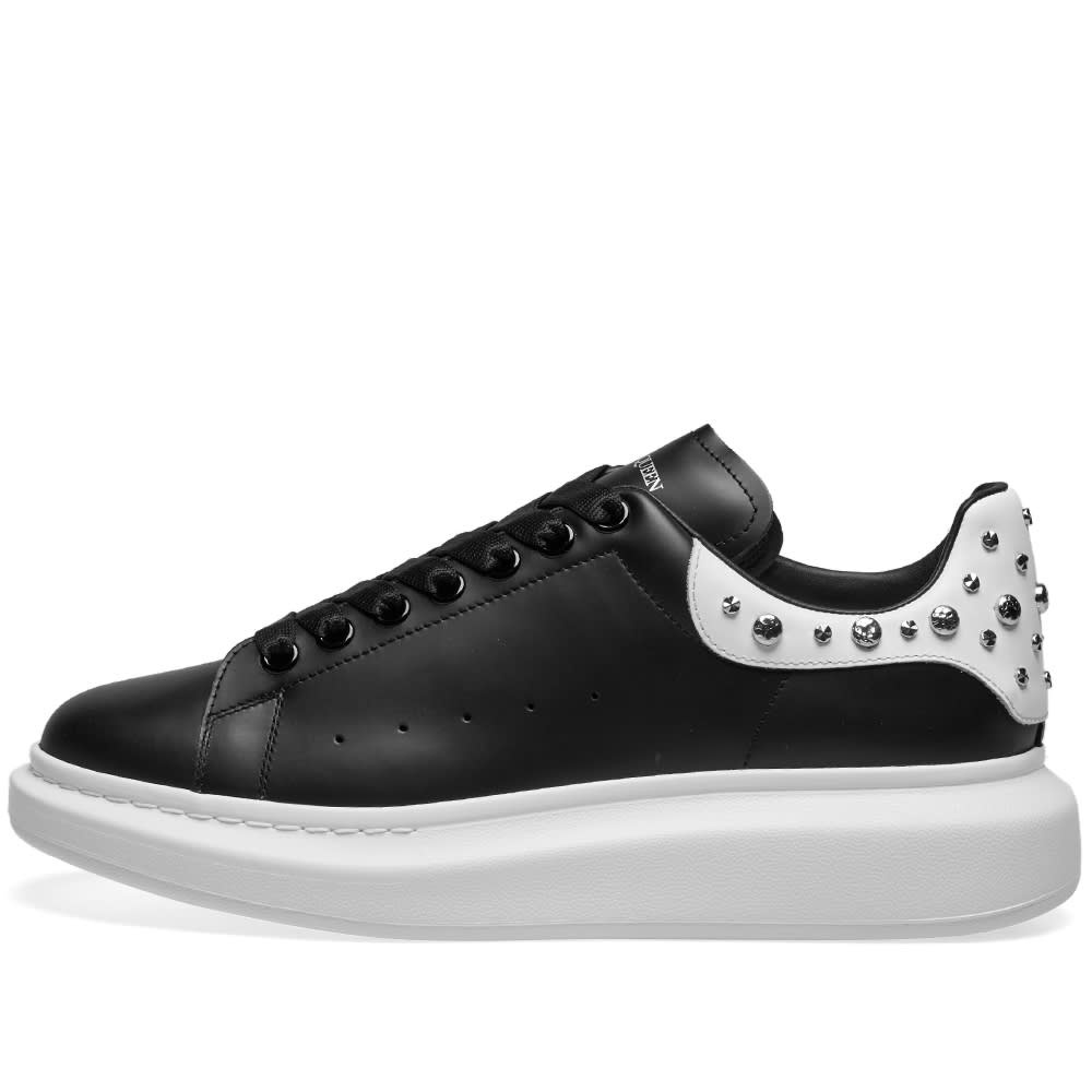 Alexander McQueen Studded Wedge Sole Sneaker - 3