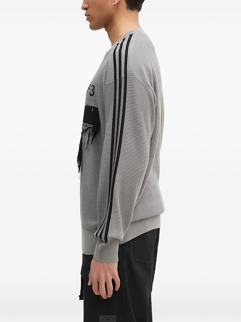 Y-3 crew-neck sweater outlook