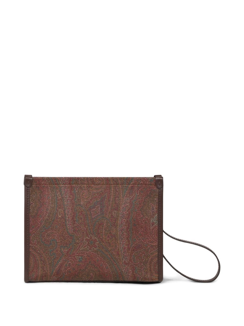 x Agostino Iacurci embroidered clutch bag - 3