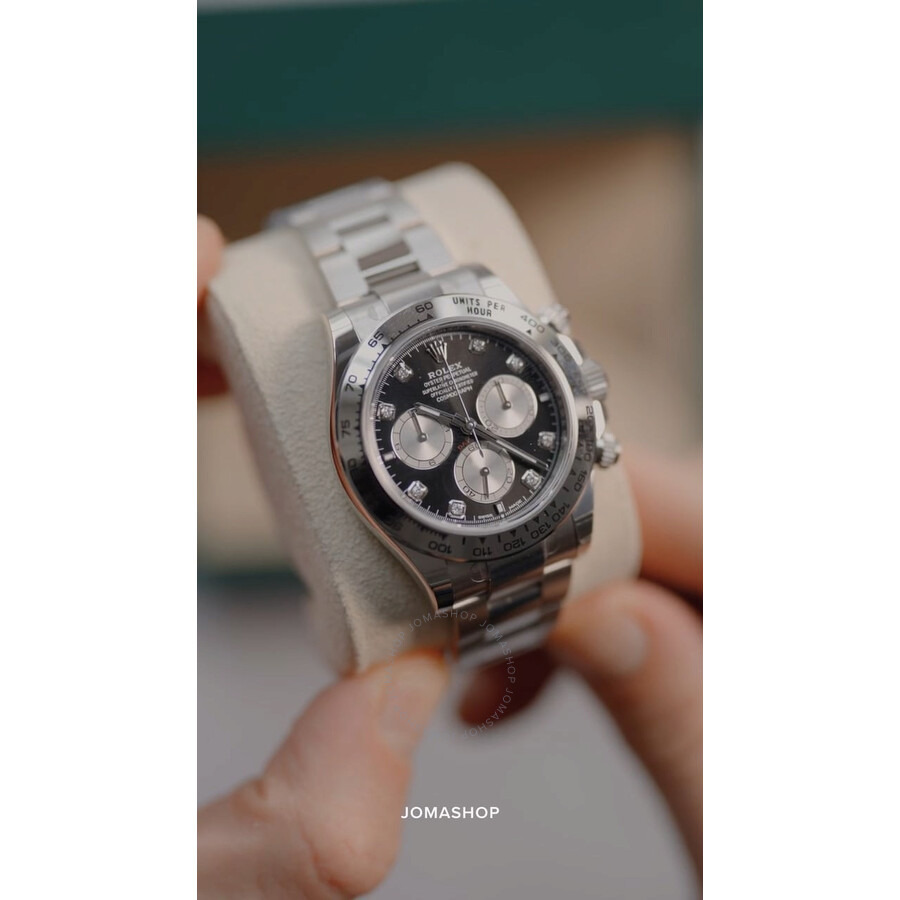 Rolex Daytona Chronograph Automatic Diamond Black Dial Men's Watch 126509-0002 - 5