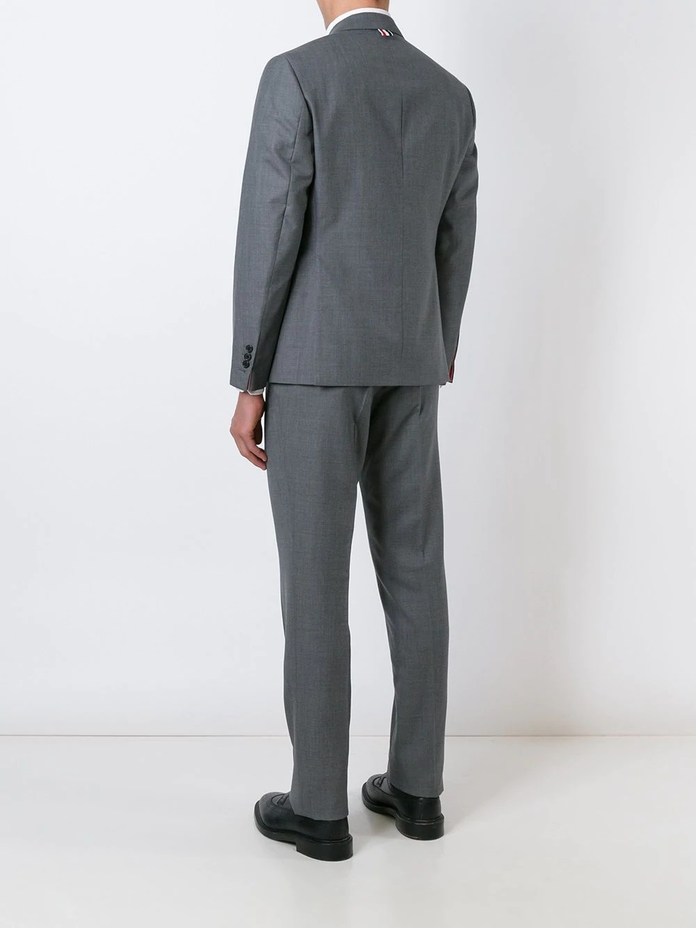 Classic Plain Weave Suit in Super 120s Wool - 4