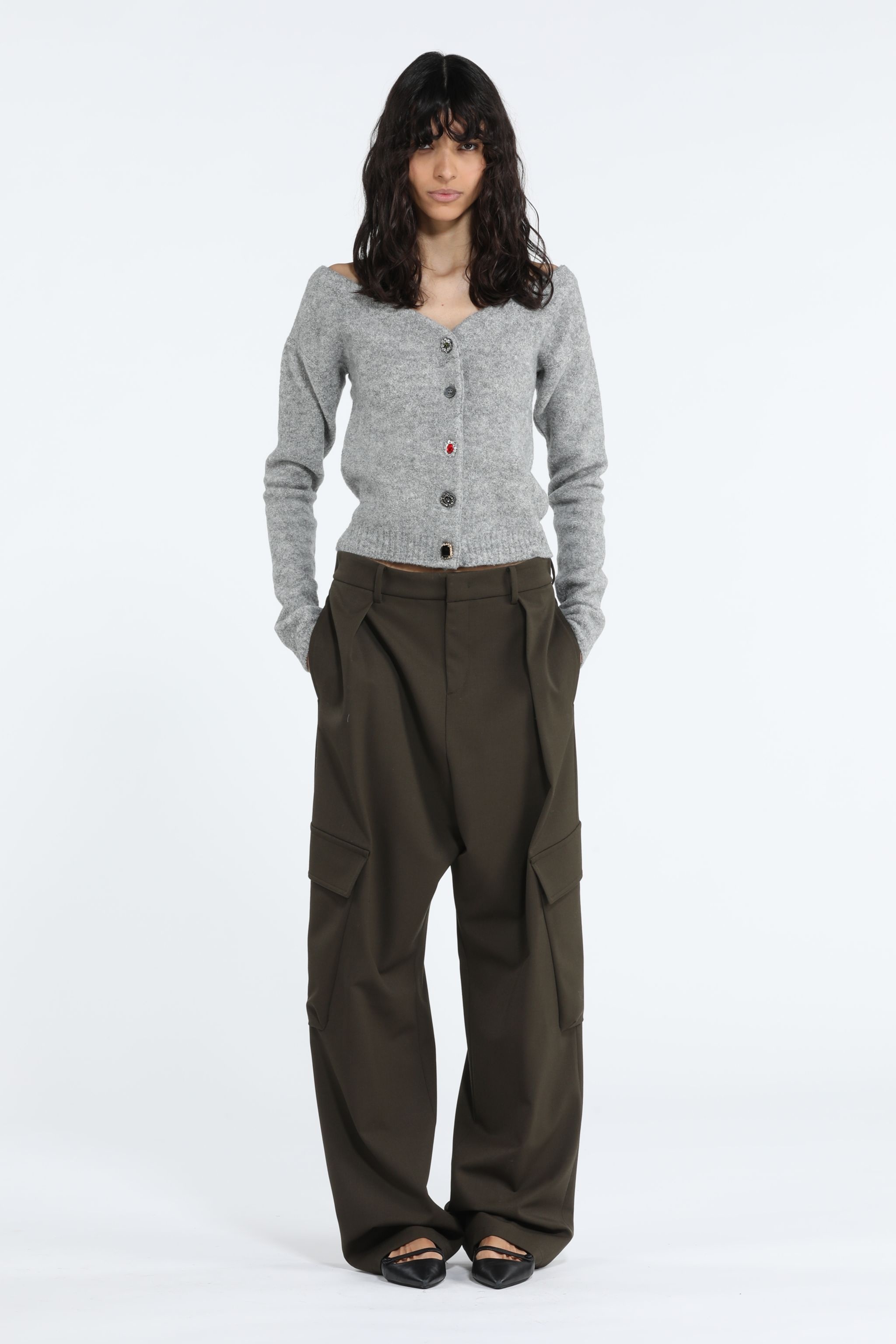 OVERSIZED CARGO TROUSERS - 4