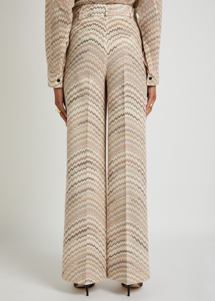 Missoni Zigzag Fine-knit Trousers - 3