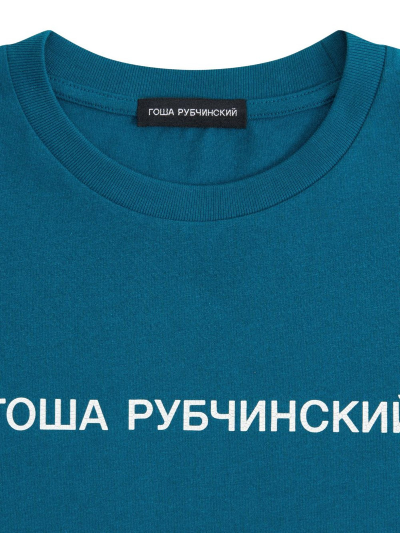 logo-print oversized T-shirt 3