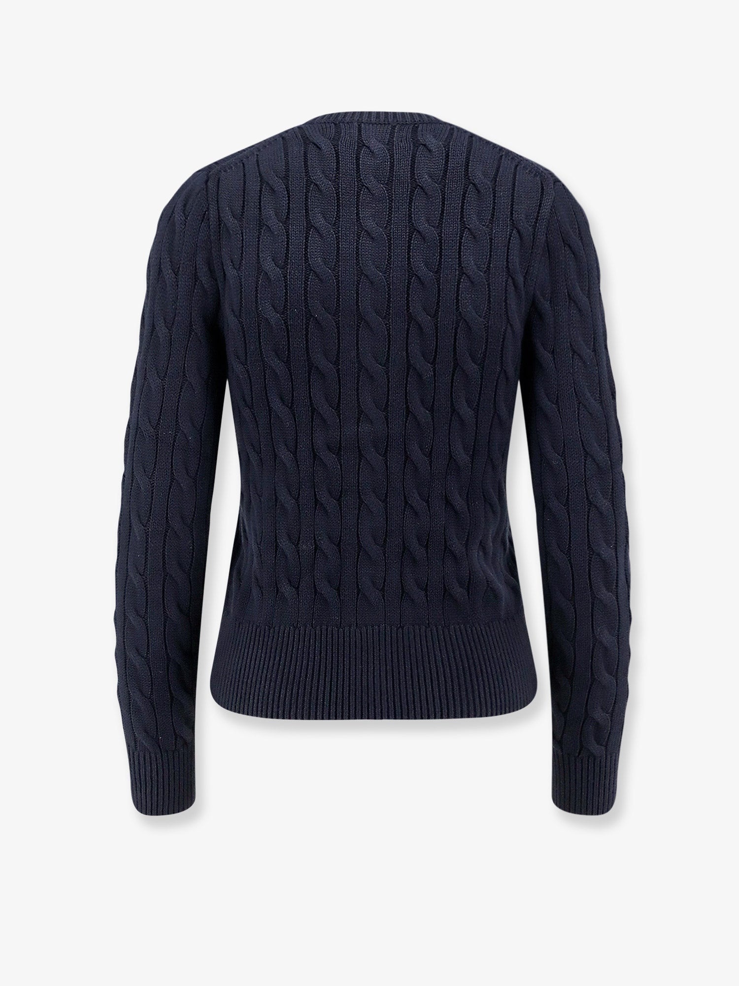 POLO RALPH LAUREN - Polo Ralph Lauren Cotton Cardigan With Contrasting Logo - 2