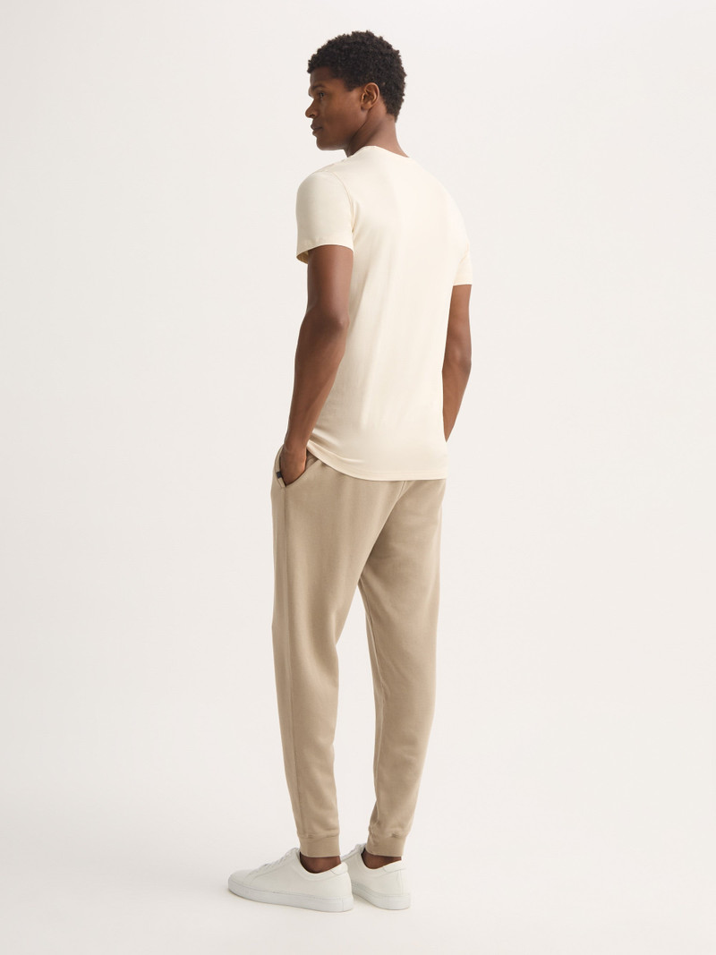 Men's Sweatpants Quinn Cotton Modal Taupe 3