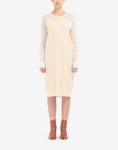 Maison Margiela Spliced knit dress outlook