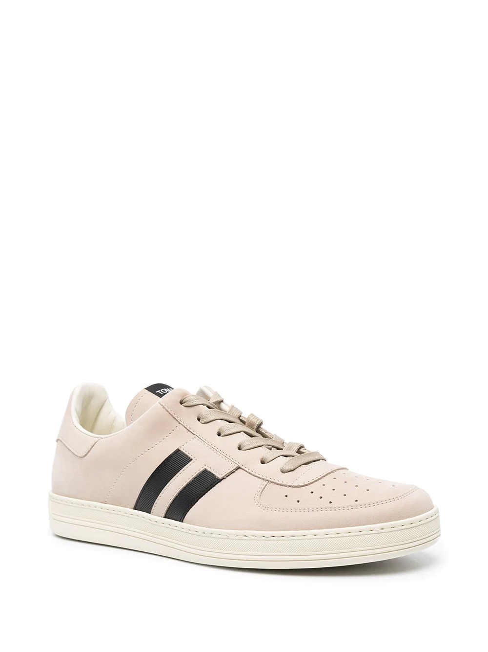 side stripe low-top sneakers - 2