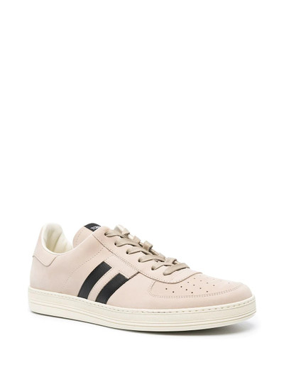 TOM FORD side stripe low-top sneakers outlook