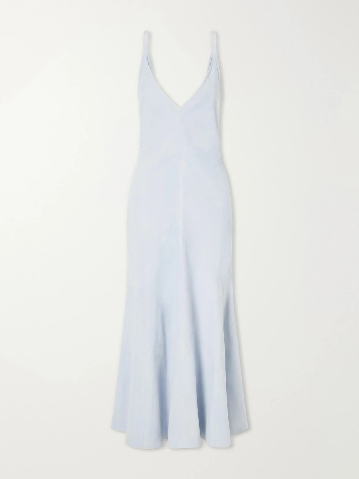 Brigita Lamb Suede Midi Dress - 1