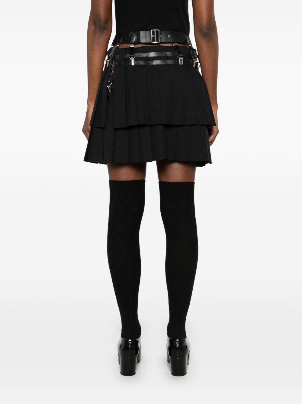 x Comme Des Garcons pleated mini skirt - 4