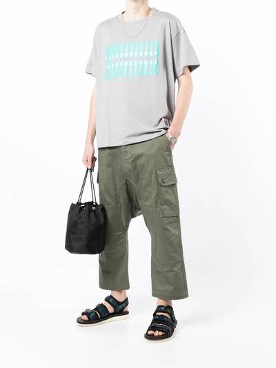 Fumito Ganryu Function-print short-sleeve T-shirt outlook