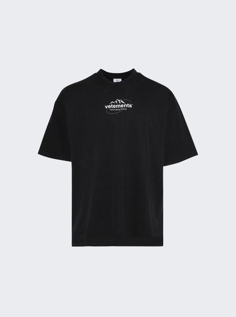 Spring Logo T-shirt Black 1