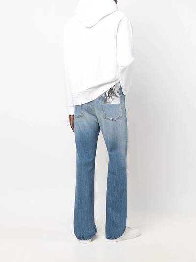 Valentino high-rise flared jeans outlook