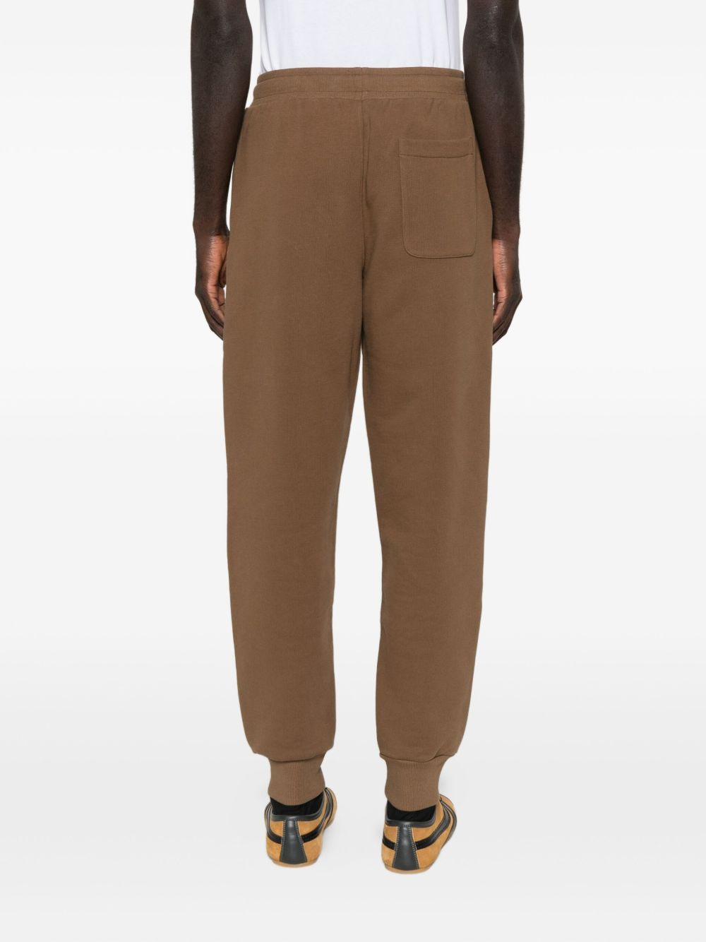 elastic-waistband track pants - 4
