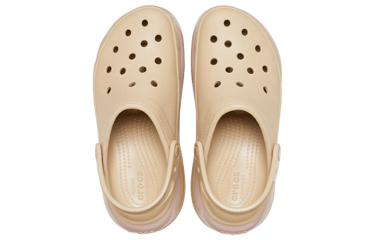 (WMNS) Crocs Classic Mega Crush Clog 'Chai Multi' 207988-2ZM - 5