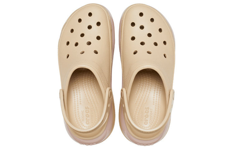crocs (WMNS) Crocs Classic Mega Crush Clog 'Chai Multi' 207988-2ZM outlook