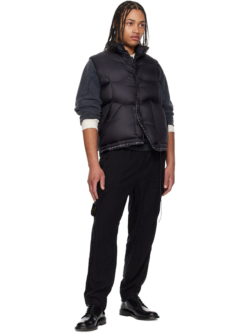 UNDERCOVER Black UC1F4002 Down Vest outlook