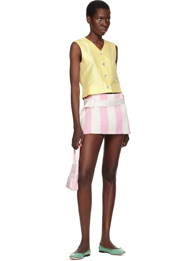 Repetto SSENSE Exclusive Green Cendrillon Ballerina Flats outlook