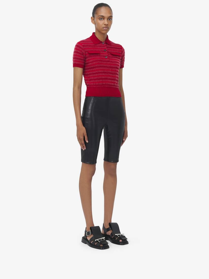 Leather Cycling Shorts - 3