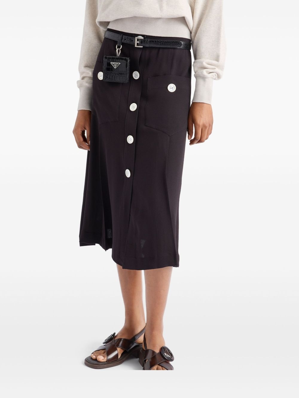 satin skirt - 4